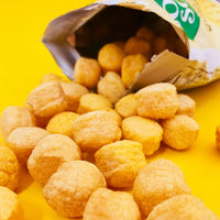 Caixa GoodSoy Snacks Salgadinho de Queijo 20 x 25 g Sem Glúten Sem Leite Sem Lactose