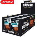 Caixa Brownie Fit Chocolate com Coco BeLive 10 Unidades Sem Açúcar Sem Glúten Sem Leite