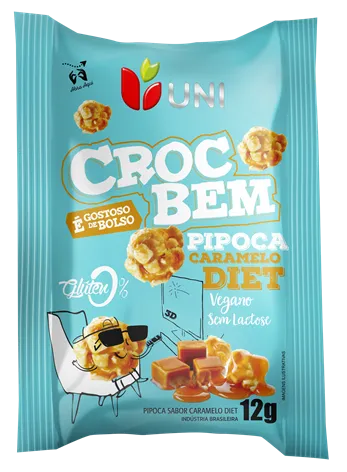 Pipoca Doce Crocante Bem Caramelo Diet 12g