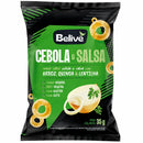 BELIVE SNACK DE ARROZ CEBOLA E SALSA - CX20